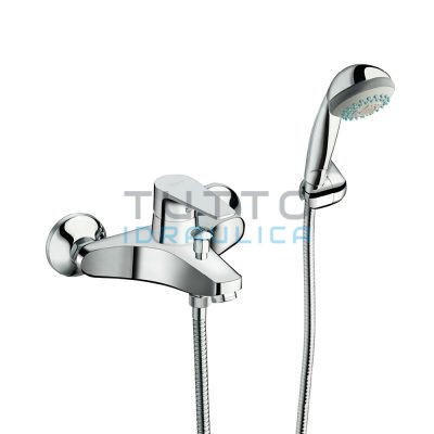 Miscelatore FEV | Serie Line | Vasca con Duplex | Cromo | LN0601/0NCR
