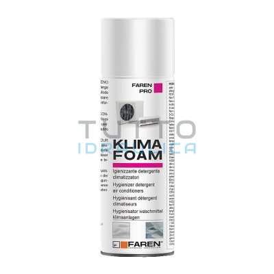 KLIMA FOAM | Detergente Igienizzante Schiumogeno per Climatizzatori | 400ml
