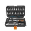 WOKIN | 155146 | Set Chiavi a Bussola + Cricchetto 1/4 + Inserti Pz.46