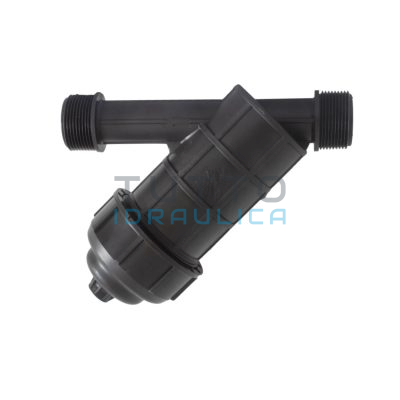 Filtro per Irrigazione a Y | Attacco Maschio | Diametro 1"1/4