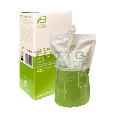 AcquaSIL 2/15® | ACQUA BREVETTI | Ricarica per Pompa Dosatrice MiniDUE | 1x1000gr | PC104