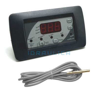 Centralina Elettronica EVO RLX | 4 DIN | Coelte per Termocamini ad Acqua | 301RLX