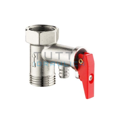 Valvola di Sicurezza Scaldabagno con Levetta 0.8 Mpa | MF.1/2"