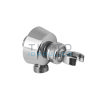 Supporto Doccia a Muro Duplex Ottone con Presa Acqua M.1/2"
