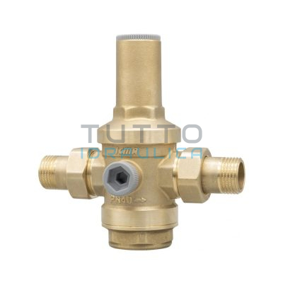 Riduttore di Pressione | ICMA | mod.271 | con Bocchettoni Uscita MM.1/2"
